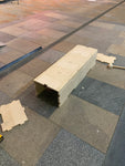 Grind box, skate ledge, puzzle block. skateboarding ramps for skateboarding