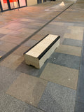 Grind box, skate ledge, puzzle block. skateboarding ramps for skateboarding